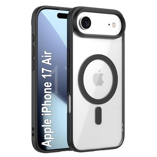 Image of amazon basics Back Case Cover for iPhone 17 Air | Scratch-Resistant Back Cover | Black