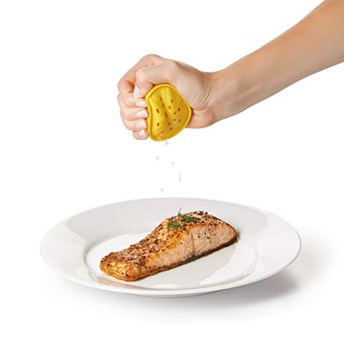 OXO Protetor de limão de silicone Good Grips para espremer e guardar, 1, amarelo