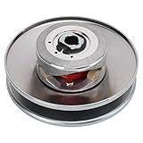【Premium-Material】 Die Riemenscheibe der Drehmomentwandler-Kupplung besteht aus hochwertigem Eisenmaterial, ist verschleißfest, schnell wärmeableitend, robust und langlebig.