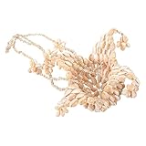 Ornement de coquillage - le pendentif panier de coquillages est une bonne décoration pour votre maison toute décoration de fête à thème côtière et de plage, souvenir.