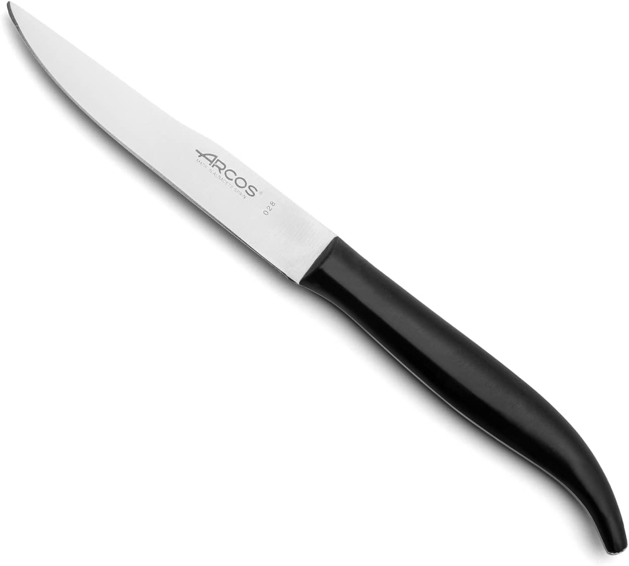 Arcos 372900 Smooth Cutlery Knife. One piece Monoblock Table Knife with stainless steel blade of 11 cm (4.33"). Presetación in box. Excellent mechanical characteristics.