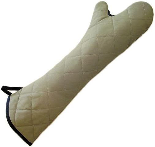 DuraServ Beige Shoulder Length Oven Mitt, 24 inch - 1 each.
