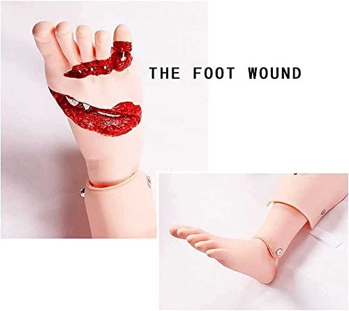 Demonstration Patient Care Manikin Trauma First Aid Simulator Full Body Human Model For Nursing Medical Training Teaching Education #TOP2