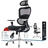 Oline ErgoPro Ergonomic Office Chair – Rolling Desk Chair with 4D Adjustable Armrest, 3D Lumbar Support and Blade Wheels…