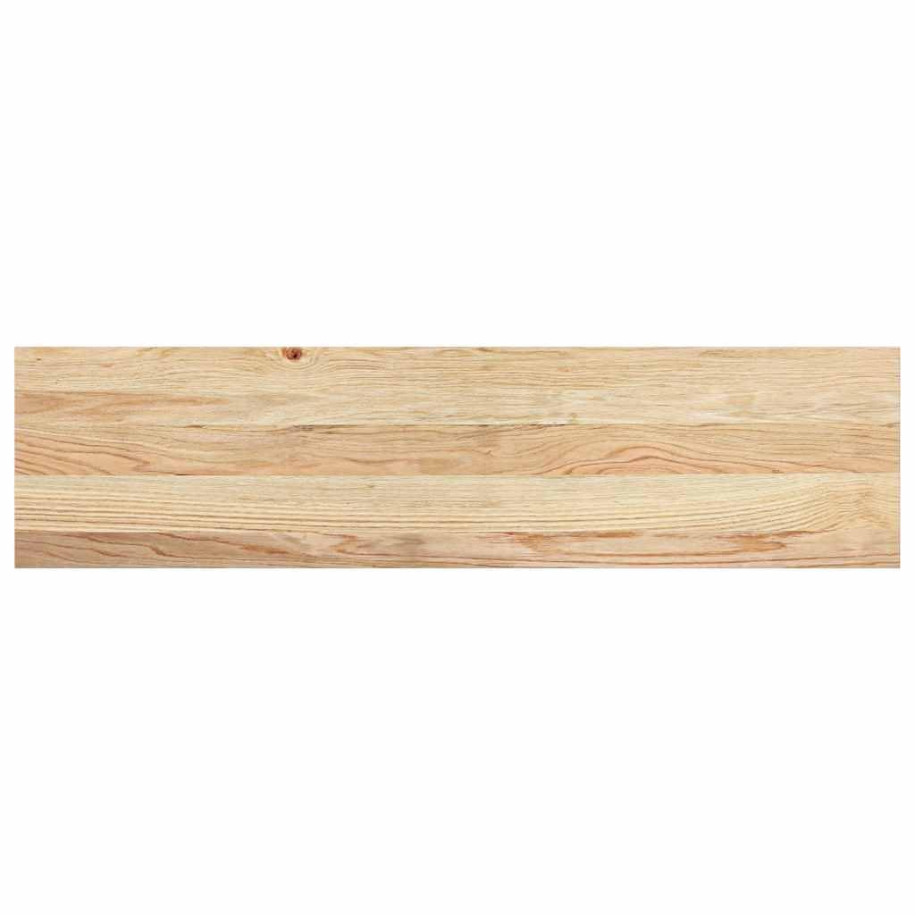 vidaXL Treppenstufen 16 STK. Unbehandelt 100x30x2 cm Massivholz Eiche, Treppenstufe für Holztreppen, Treppenstufe Holz, Fenstersims