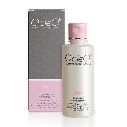 Olio Bio Pro Elasticizzante Con Olio Di Mandorle Dolci, Estratto Biologico Di Calendula, Camomilla, Rosmarino E Olio Essenziale Di Lavanda 100Ml