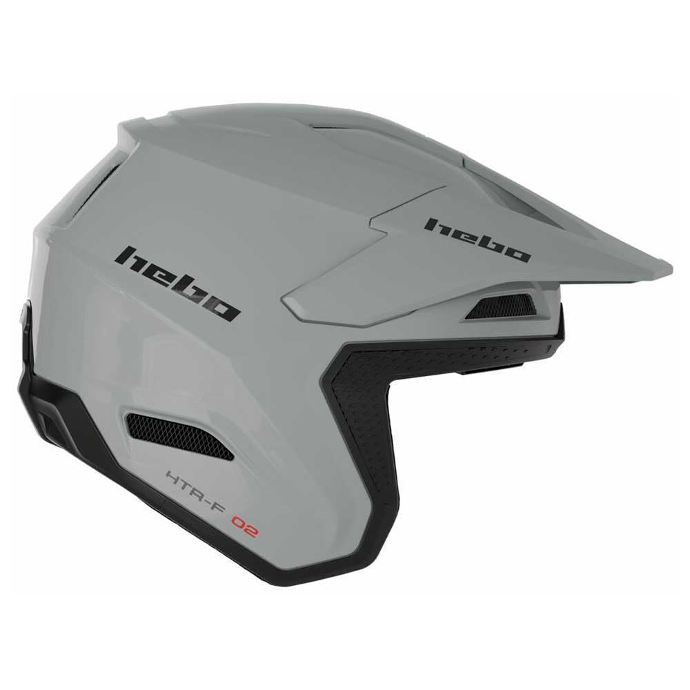 Casco Zone Pro monocolor gris con ventilación avanzada y confort 4