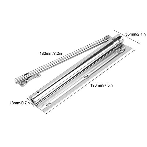 Shipenophy Fechador de porta, aço inoxidável, fácil de usar, resistente e durável, porta ajustável c