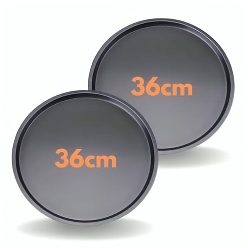 Kit de Forma para Pizza Redonda Antiaderente (36cm)