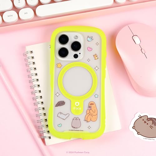 Lámina Pusheen iFace Reflection para iPhone 16 película decorativa Kpop DIY transparente 7