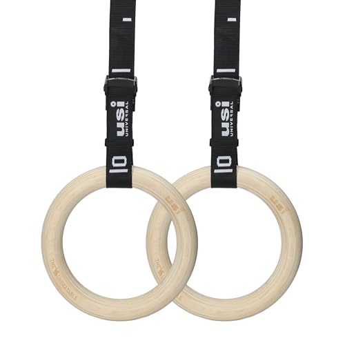 Anneau de gym en bois USI UNIVERSAL en bouleau premium pour crossfit