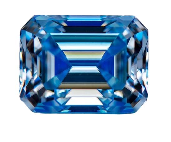Saphir bleu de Ceylan naturel, cadeau précieux et intemporel
