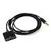 Bose Sounddock AUX Input Converter Adapter Cable ipod iphone dock to 3.5mm plug - 3.3 feet BLACK