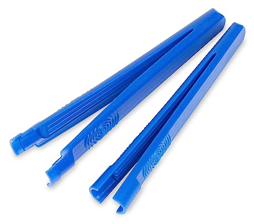 Cryo/Vaccine Vial Gripper Combo Pack, Polypropylene, Blue (Pack of 2)