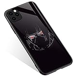 iPhone 11 Case,Anime Cartoons 337 Pattern Design iPhone 11 Cases, Tempered Glass Back + Soft Silicon