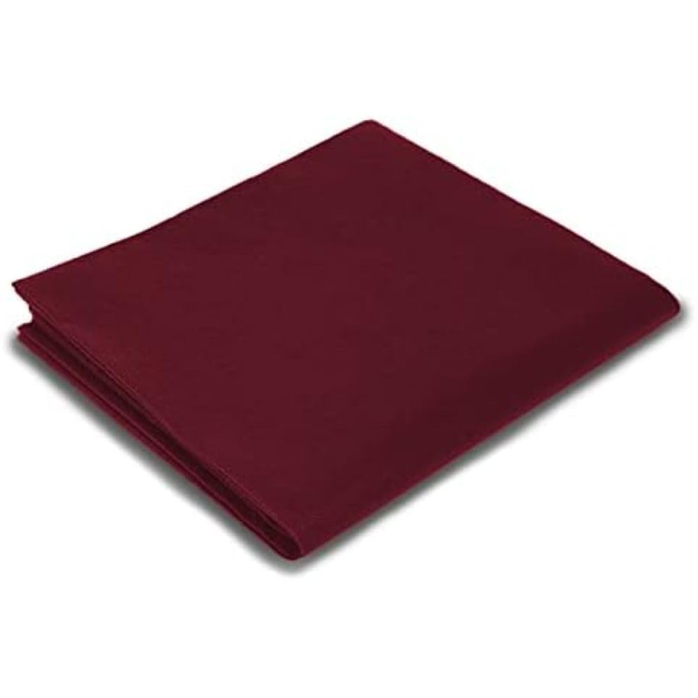 Generico 100 Tovaglie in TNT Tessuto Non Tessuto Misura 120x120cm COPRIMACCHIA 50gr m/q Ideali per la ristorazione sagre feste vari colori (Bordeaux)