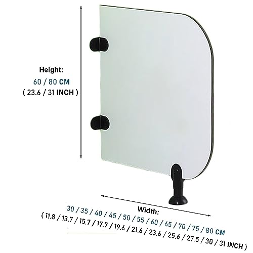 Partición de inodoro para evitar salpicaduras deflector de pared infantil 3