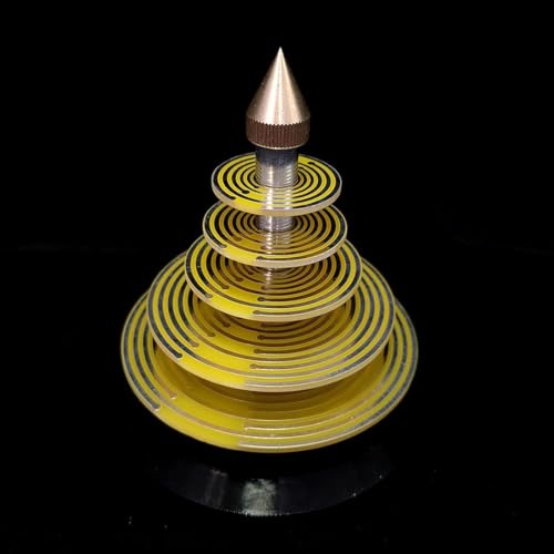 Oscilador de Múltiples Ondas MWO Disk con estructura de base PLA para meditación 7