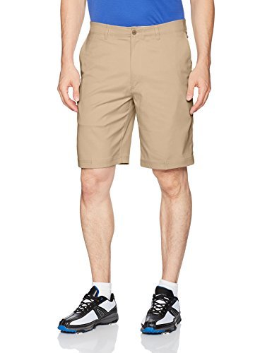 PGA TOUR Men's Motionflux 360 Stretch Flat Front Active Waistband Short, Chinchilla, 44