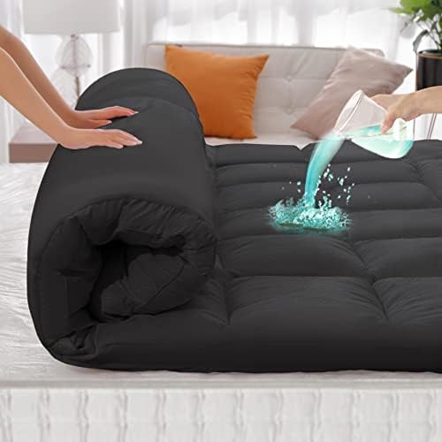 JTE Extra Thick Mattress Topper Twin, Cooling Pillow top Mattress Pad, Waterproof Mattress Protector with 8-21 Inch Deep Pocket