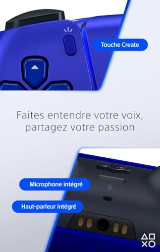 Manette Sans Fil Dualsense? Cobalt Ps5 Et Pc Sony - vue 8
