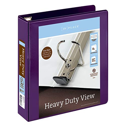 Office Depot Brand Heavy-Duty D-Ring View Binder, 2