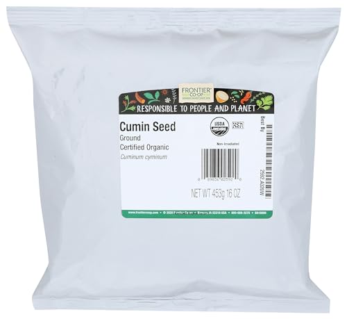 FRONTIER Organic Ground Cumin - Ordering Only, 1 LB