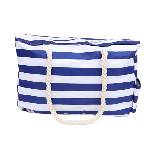BESPORTBLE 1pc Large Beach Bag and Pool Tote for Outdoor Use Spacious Design for Shopping Travel and Gym Built Key Holder and Bottle Opener
