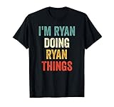I'm Ryan Doing Ryan Things Funny Vintage First Name T-Shirt