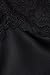 Intimissimi Woman's Silk Slip with Lace Insert Detail in Black, Size XS