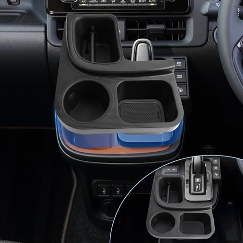 【BIXUAN】トヨタ シエンタ 10系 3代目 2022+ドリンクホルダー シエンタ ドリンクホルダー シエンタ カップホルダー 収納ボックス シエンタ コンソールボックス sienta 10カップホルダー 車収納グッズ ドリンクホルダー シエンタ 小物