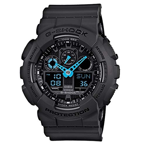 [JVI]CASIO G-SHOCK GVbN W[VbN Y BIG CASE AiO fW^ AifW ubN×u[ 20Ch COf GA-100C-8A rv [sAi]
