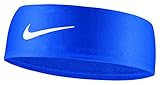 NIKE FURY 3.0 Schweißband Nike Fury Headband 3.0 Schweißband Dri-Fit Tennis Sport Running (Game Royal - White)