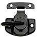 10 Pack - Designers Impressions 53638 Flat Black Cam-Action Window Sash Lock and Keeper