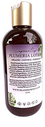 Maui Organics Intense Moisturizing Lotion (Upcountry Plumeria, 8.5 Ounce) image 4
