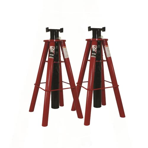 10 TON HIGH Height PIN-Style Jack Stand Pair by SUREWERX USA - Used condition - CA$948.59