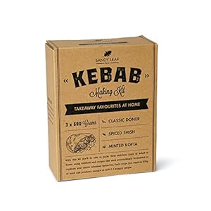 Kebab Making Kit – Make your own Doner, Shish and Kofte kebabs at home