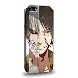 Case88 Premium Designs Attack on Titans Elen Yeager Protective Snap-on Hard Back Case Cover for Apple iPhone 5 5s