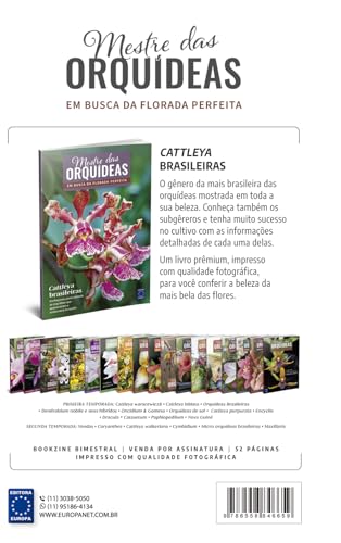 Mestre das Orquídeas - Volume 19: Cattleya brasileiras