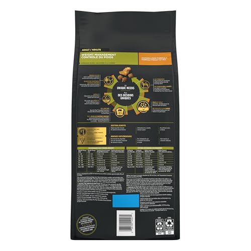 Purina Pro Plan Weight Management Dry Dog Food, Shredded Blend Chicken - 2.72 kg Bag image 7