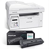 Pantum All in One Laser Printer Scanner Copier with Auto Document Feeder, Wireless Multifunction Bla