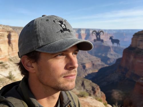 Image of Farm Animal Baseball Cap for Men Women, Goat Donkey Horse Pig Hat | Farm Life Inspiration, Classic Baseball Cap Design, Breathable Cotton Fabric, Secure Adjustable Buckle