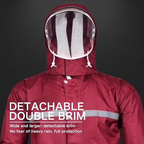 Conjunto Impermeable con Tiras Reflectivas para Hombre y Mujer miniatura 3