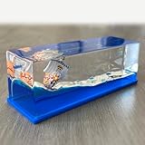 Diycoming Thousand Sunny Ship in a Bottle Box,Fluid Drift Bottle Decorations Desk Decor,Unsinkable OP Anime Pirate Boat Model