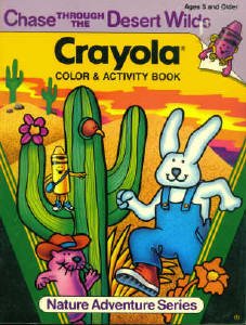 Pamphlet Chase Through the Desert Wilds Color & Activity Book