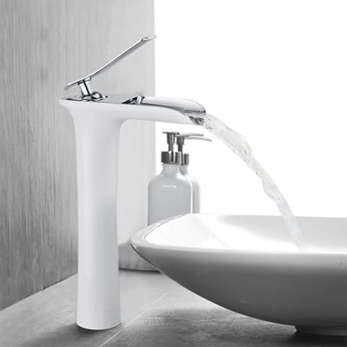 Robinet mitigeur de lavabo rétro laiton eau chaude froide vintage - 6