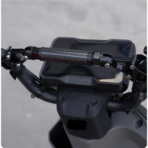 Barra de equilibrio universal moto fibra de carbono soporte extensor manillar ajustable 22 mm 6