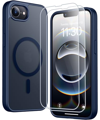 SPIDERCASE Magnetic for iPhone 17e Case for iPhone 16e Case,Blue