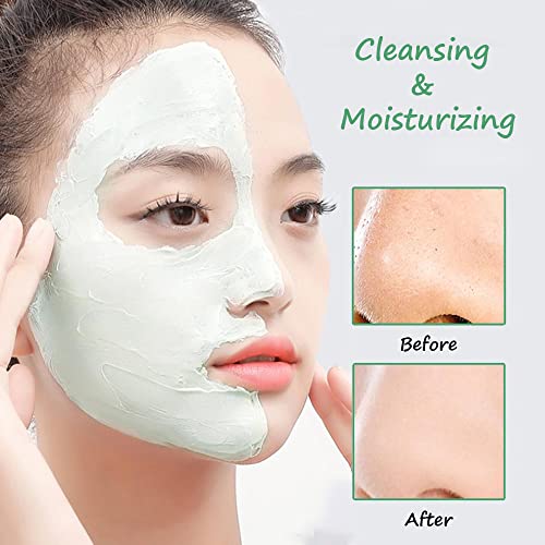 Jsmaaser 2Pcs Green Tea Mask Stick For Face, Natural Green Tea Mask, Deep Pore Cleansing, Oil Control Face Mask, Blackhead Remover, Green Tea Extract Clay Mask For All Skin Types Of Men And Women #TOP5