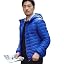 Men Hood Royal Blue
